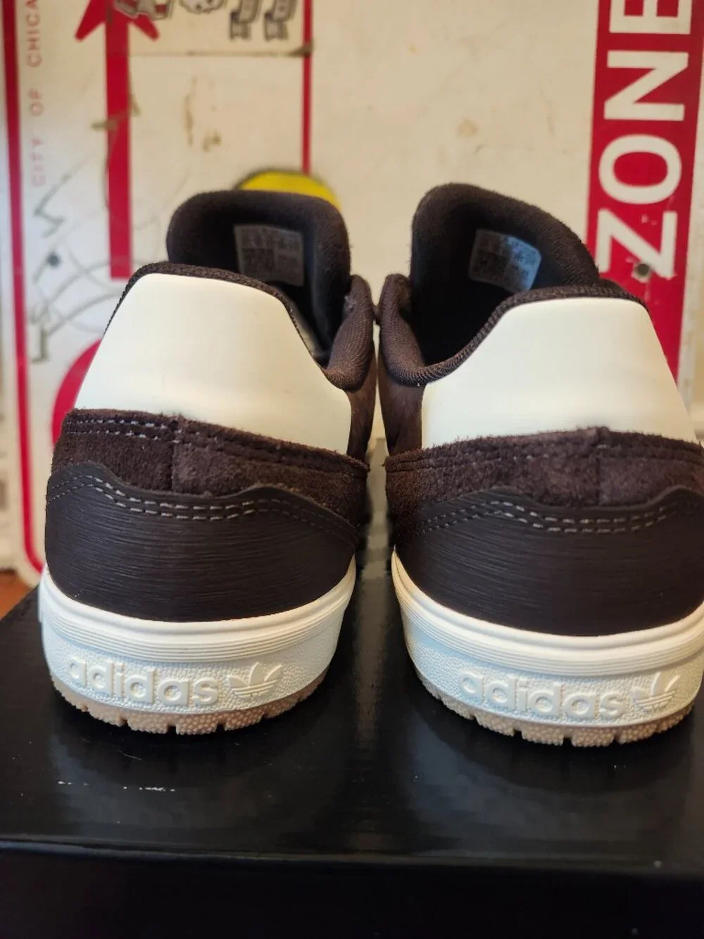 adidas Tyshawn II Brown Suede Skate Shoes Men's 10.5 NEW IN BOX